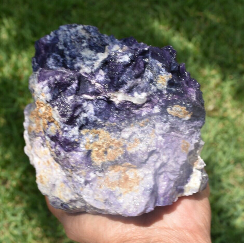 2.40 LB AAA PLUS TIFFANY STONE ROUGH, BERTRANDITE, OPALIZED FLUORITE Utah (R-DFG)