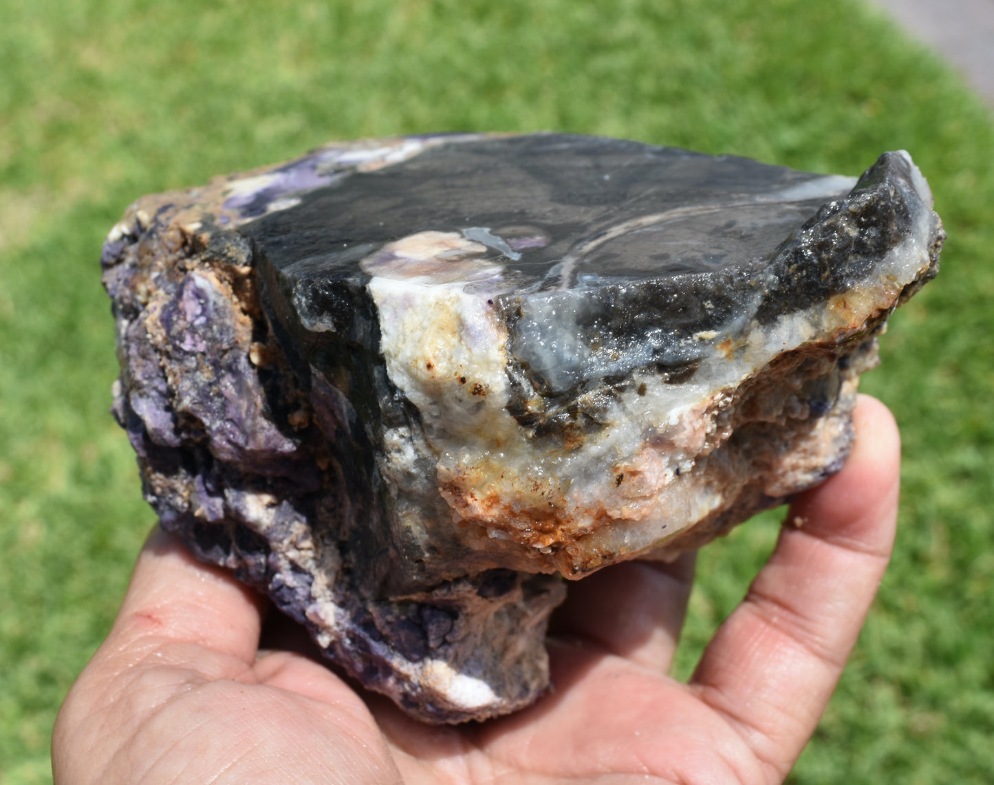 1.26 LB Tiffany Stone (Utah) Rough lapidary Rock (R-PUW)