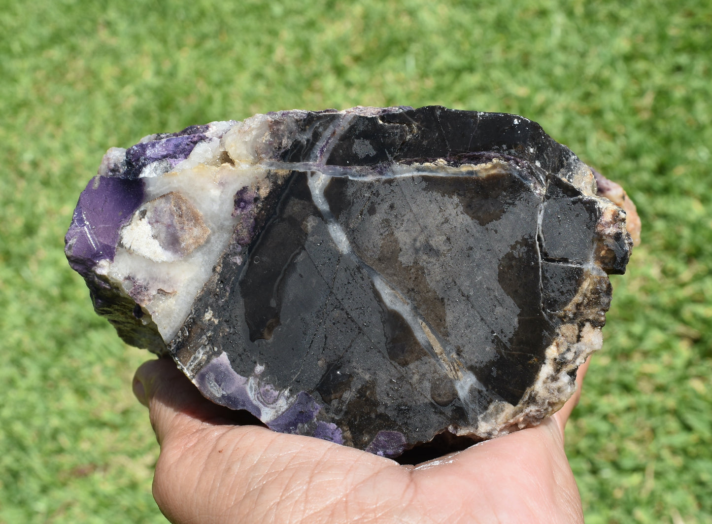 2.08 LB Tiffany Stone (Utah) Rough lapidary Rock (R-VFR)
