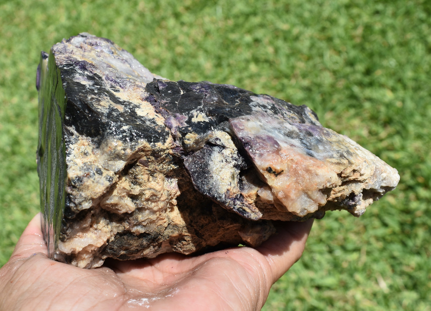 2.08 LB Tiffany Stone (Utah) Rough lapidary Rock (R-VFR)