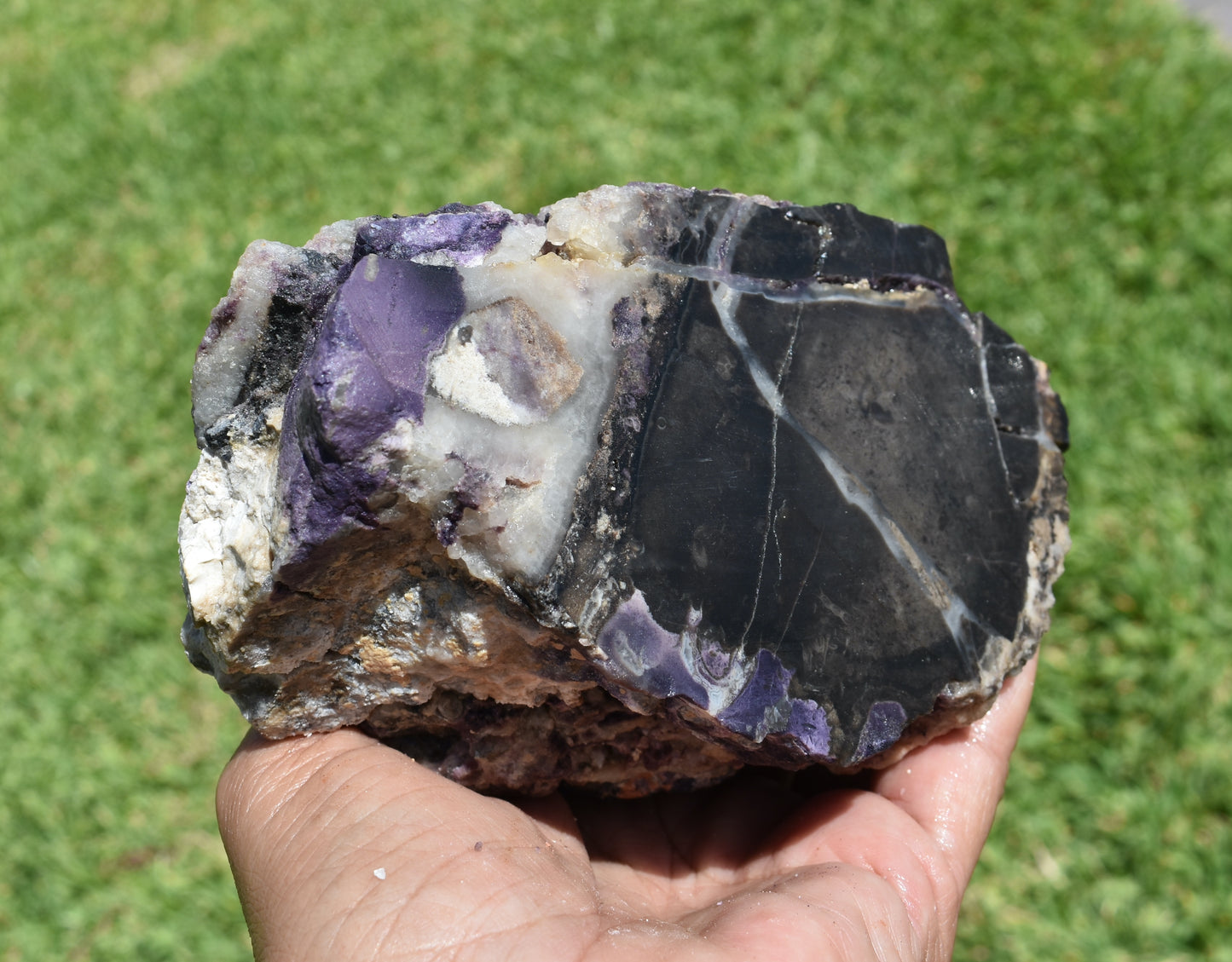 2.08 LB Tiffany Stone (Utah) Rough lapidary Rock (R-VFR)