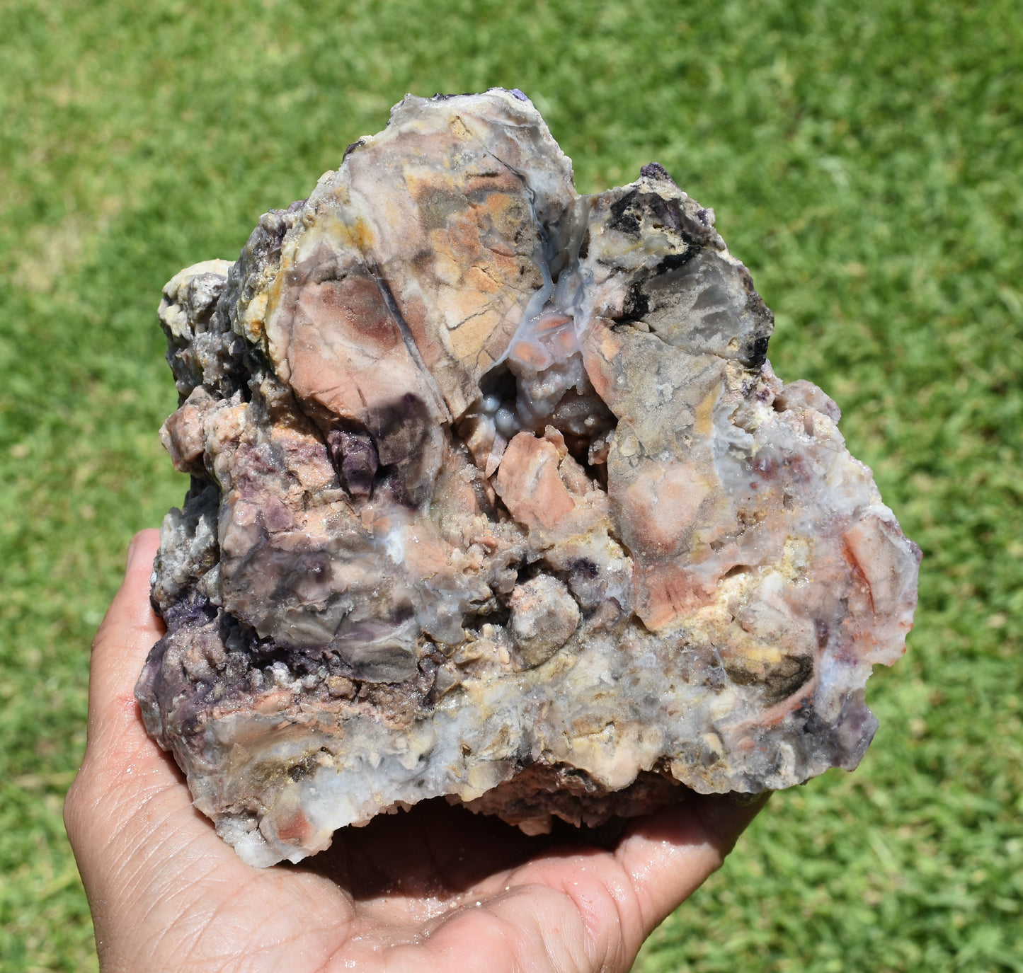 2.64 LB Tiffany Stone (Utah) Rough lapidary Rock (R-LHF)