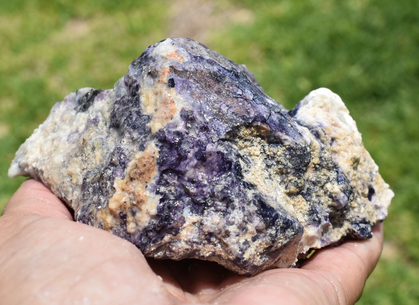 0.82 LB AAA OPALIZED TIFFANY STONE ROUGH, Bertrandite, FLUORITE (R-HBN)