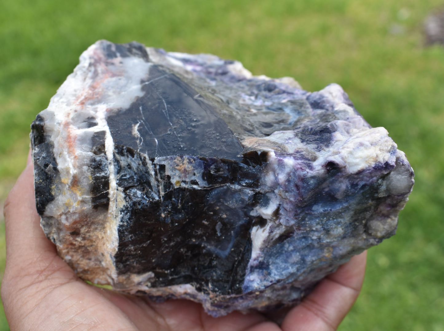 2.20 LB OPALIZED TIFFANY STONE ROUGH, Bertrandite, FLUORITE (PKL3)