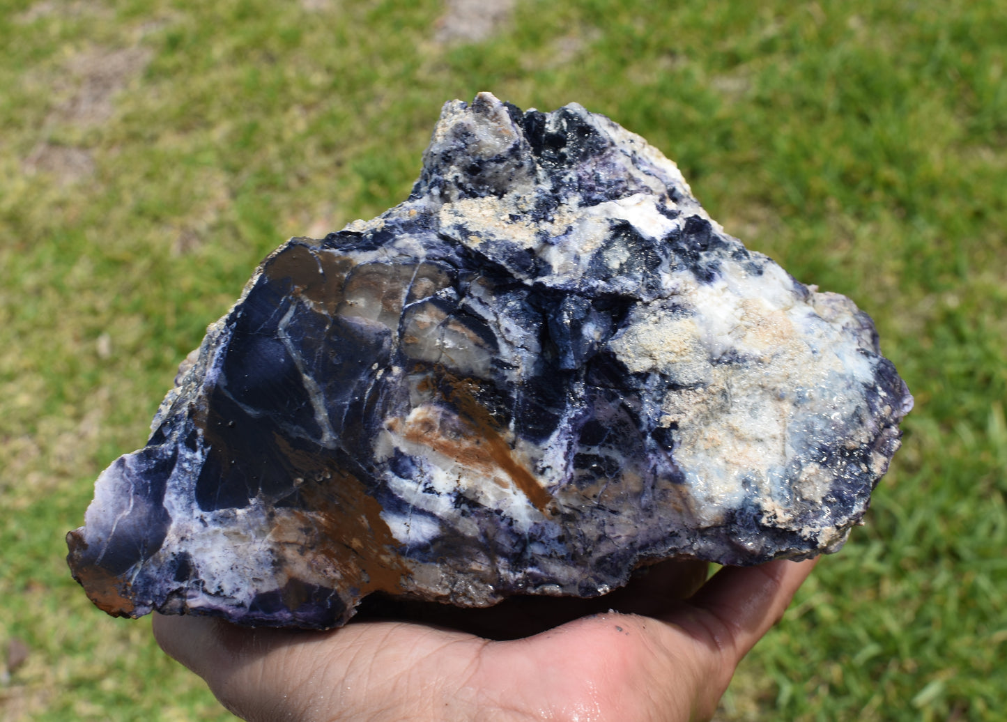 5.48 LB AAA Tiffany Stone (Utah) Rough lapidary Rock (R-9TR)