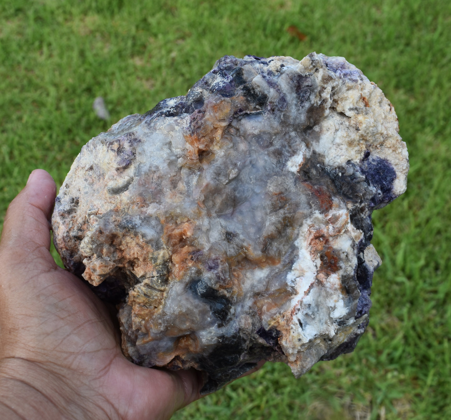 Share 4.48 LB OPALIZED TIFFANY STONE ROUGH, Bertrandite, FLUORITE (HHG)