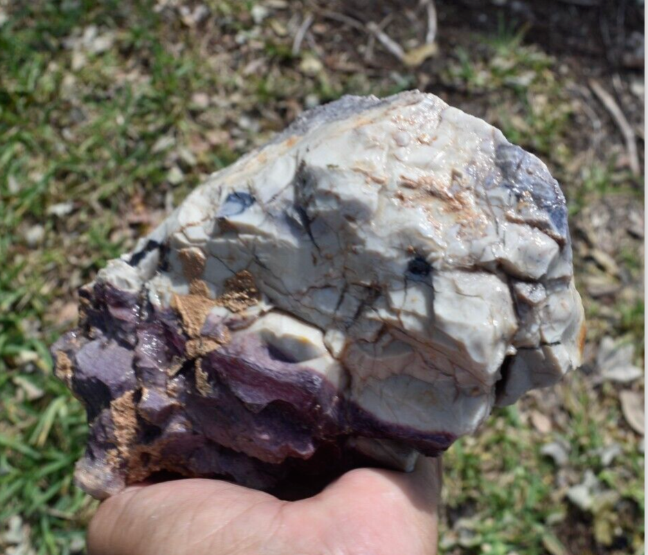 2.54 LB AAA 100% OPALIZED TIFFANY STONE ROUGH, Bertrandite, FLUORITE (NKL)