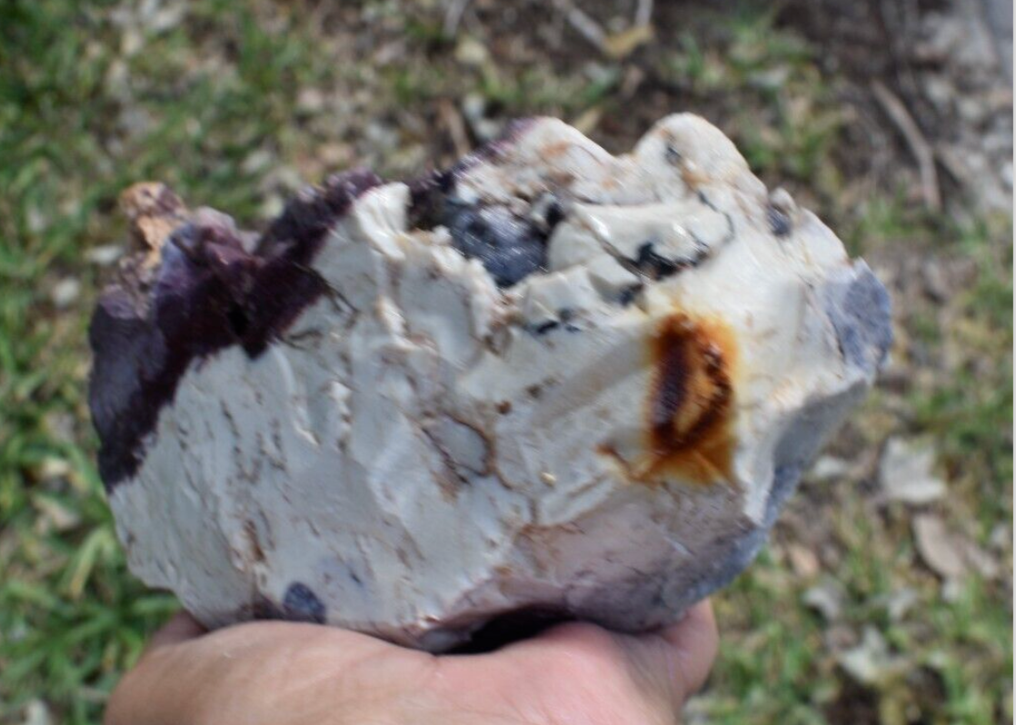 2.54 LB AAA 100% OPALIZED TIFFANY STONE ROUGH, Bertrandite, FLUORITE (NKL)