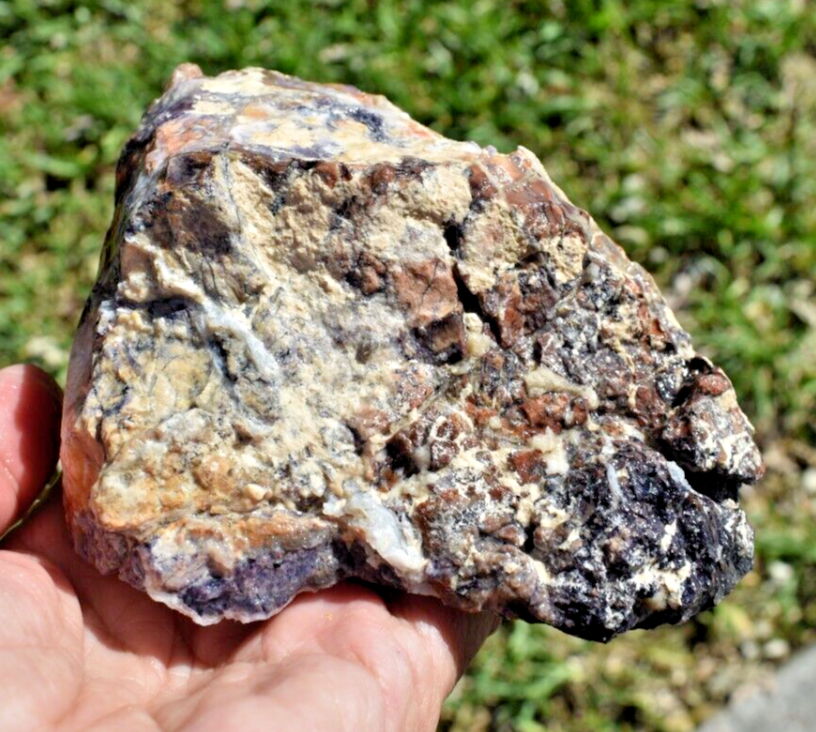 1.22 LB OPALIZED TIFFANY STONE ROUGH, Bertrandite, FLUORITE (DCX)