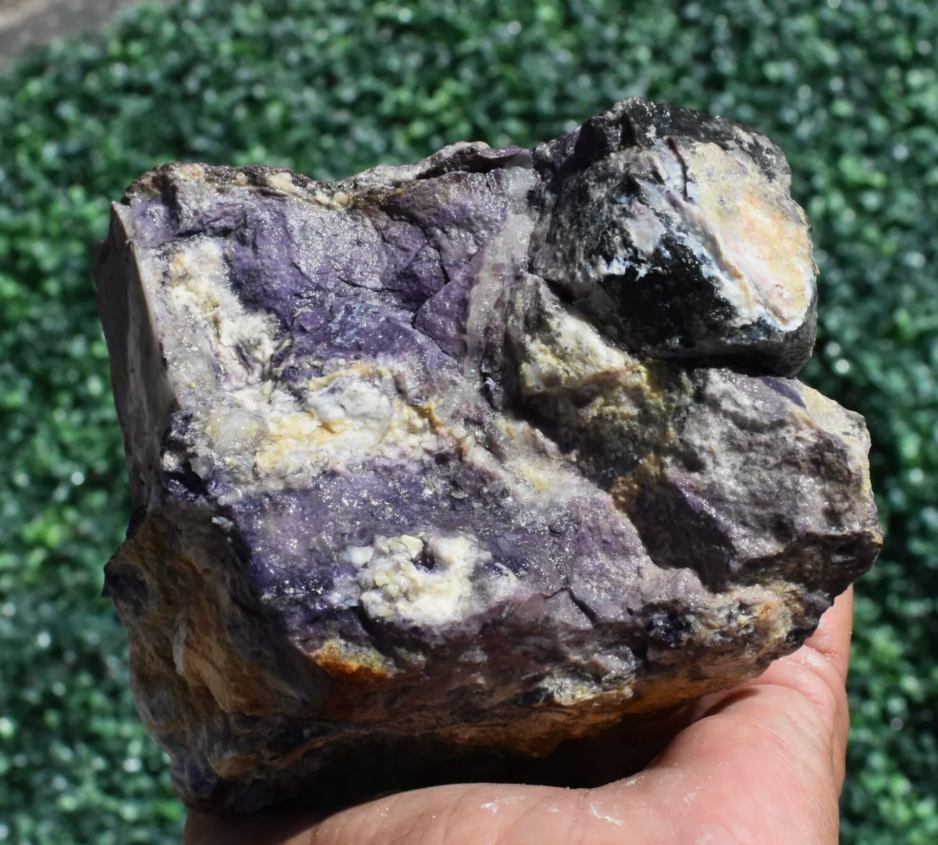 2.38 LB AAA PLUS TIFFANY STONE ROUGH, BERTRANDITE, OPALIZED FLUORITE Utah (R-BGV)