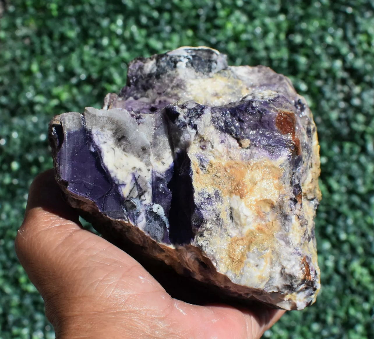 2.38 LB AAA PLUS TIFFANY STONE ROUGH, BERTRANDITE, OPALIZED FLUORITE Utah (R-BGV)