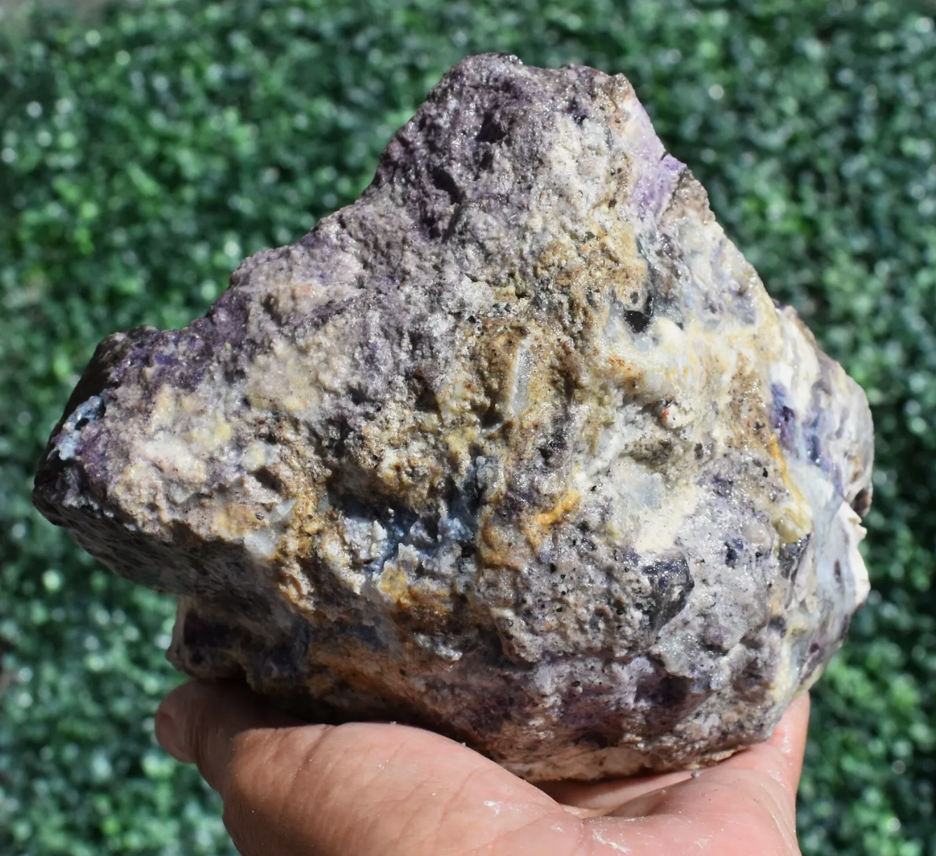 2.38 LB AAA PLUS TIFFANY STONE ROUGH, BERTRANDITE, OPALIZED FLUORITE Utah (R-BGV)
