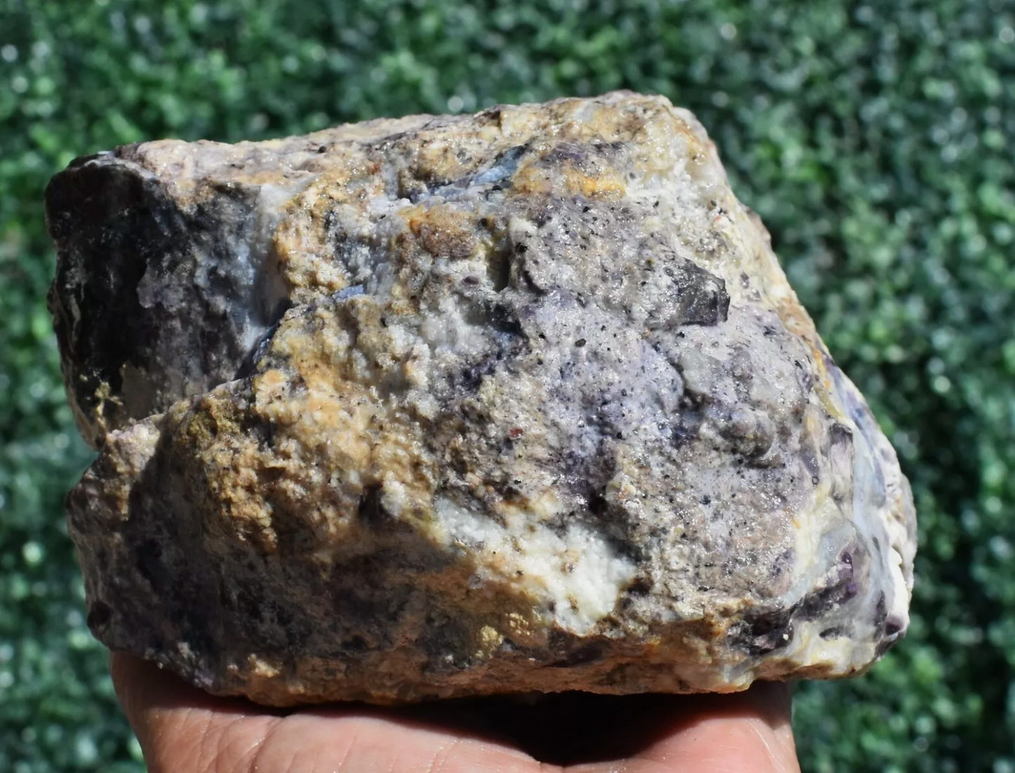 2.38 LB AAA PLUS TIFFANY STONE ROUGH, BERTRANDITE, OPALIZED FLUORITE Utah (R-BGV)