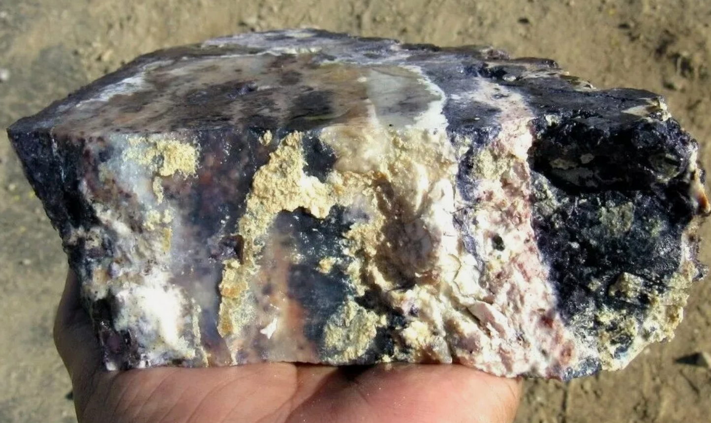 2.80 LB AAA Plus Tiffany Stone (Utah) Rough lapidary Rock (S-PB3)
