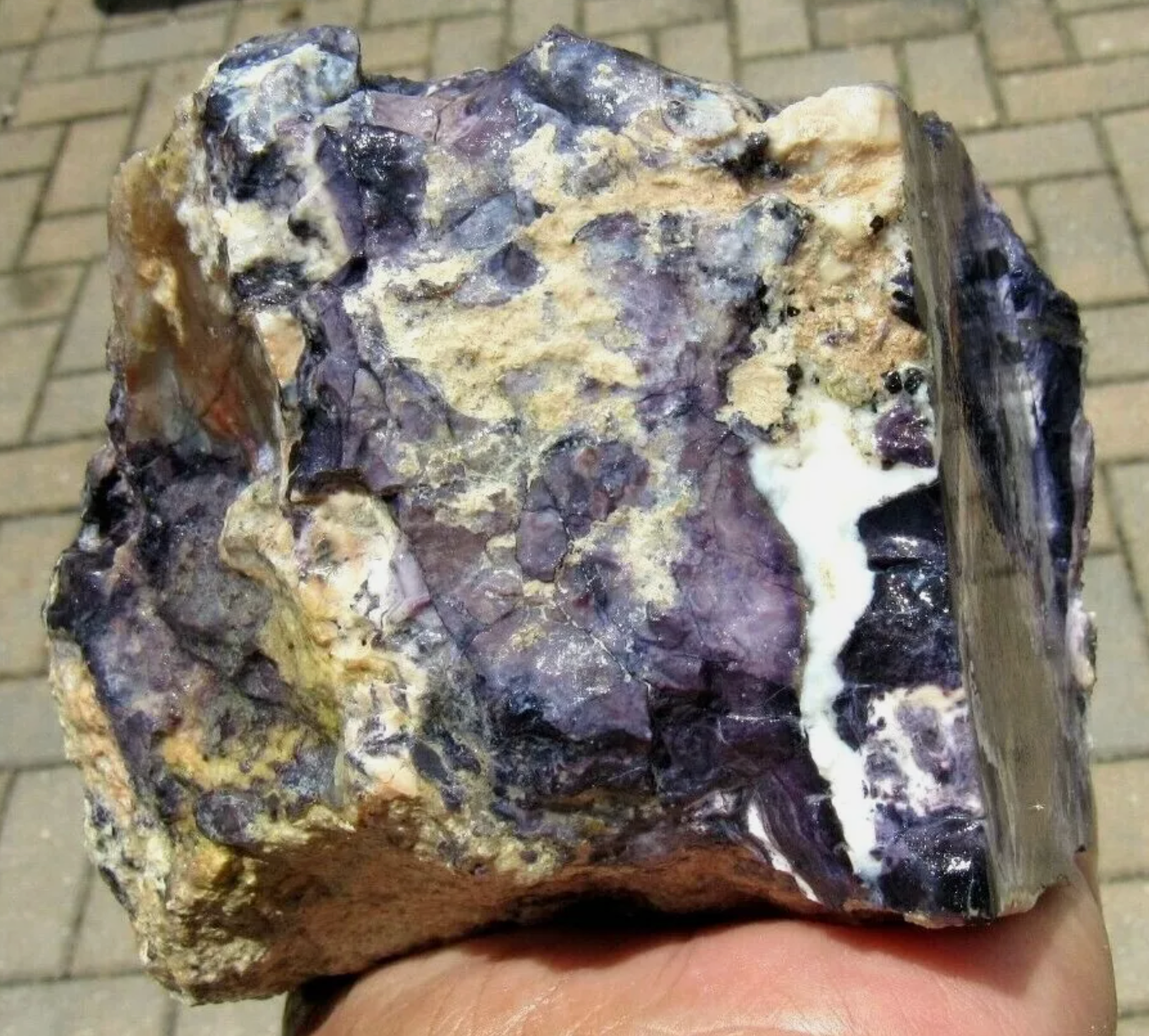 2.97 LB AAA Tiffany Stone (Utah) Rough lapidary Rock (S-C9)