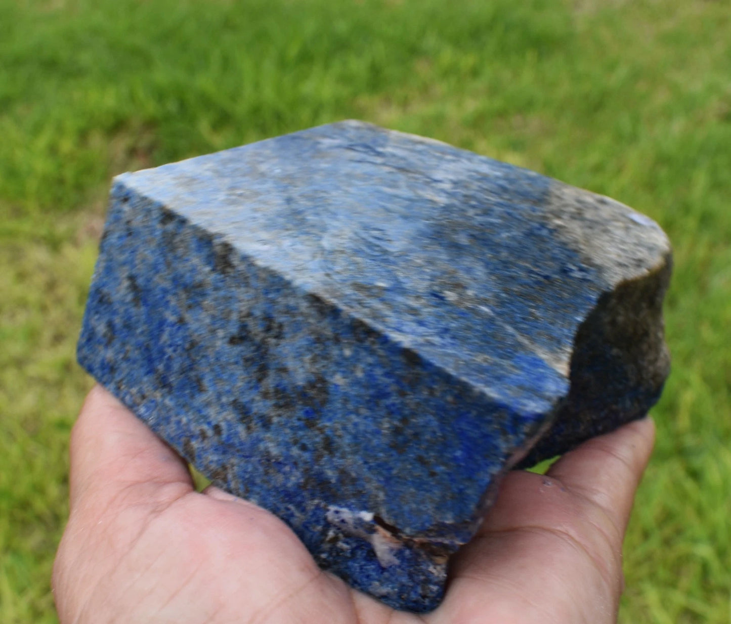 1.36 LB Lapis Lazuli/Pyrite Gemstones Minerals Specimens Rough (R-SZA)