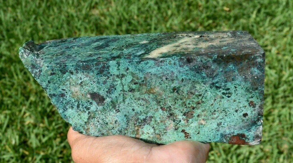 3.70 LB AAA AZ Planet Mine Chrysocolla/Turquoise Rough Stone Lapidary (R-RB)