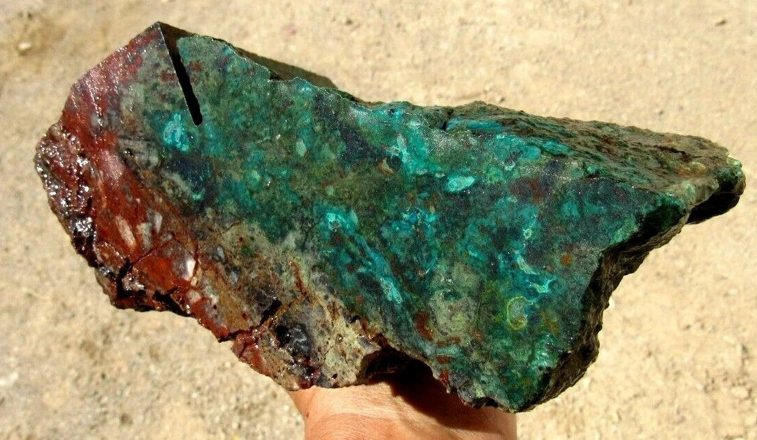 3.82 LB AZ Chrysocolla/Turquoise Rough Stone Lapidary (R-DX)