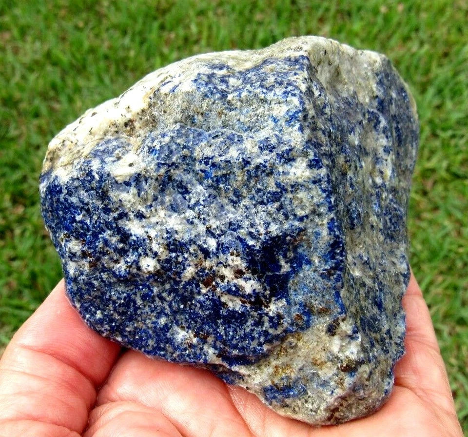 0.77 LB Lapis LazuliPyrite Gemstones Minerals Specimens Rough (R-T4)