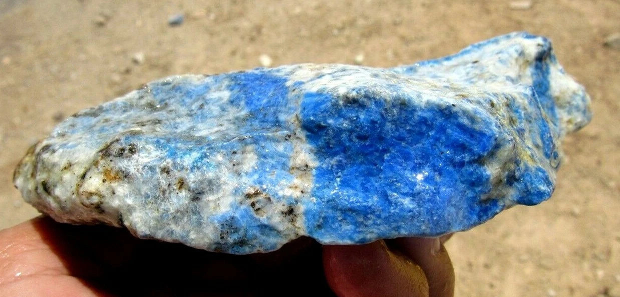 0.78 LB Afganistan Lapis Lazuli Rough specimen (S-PC)