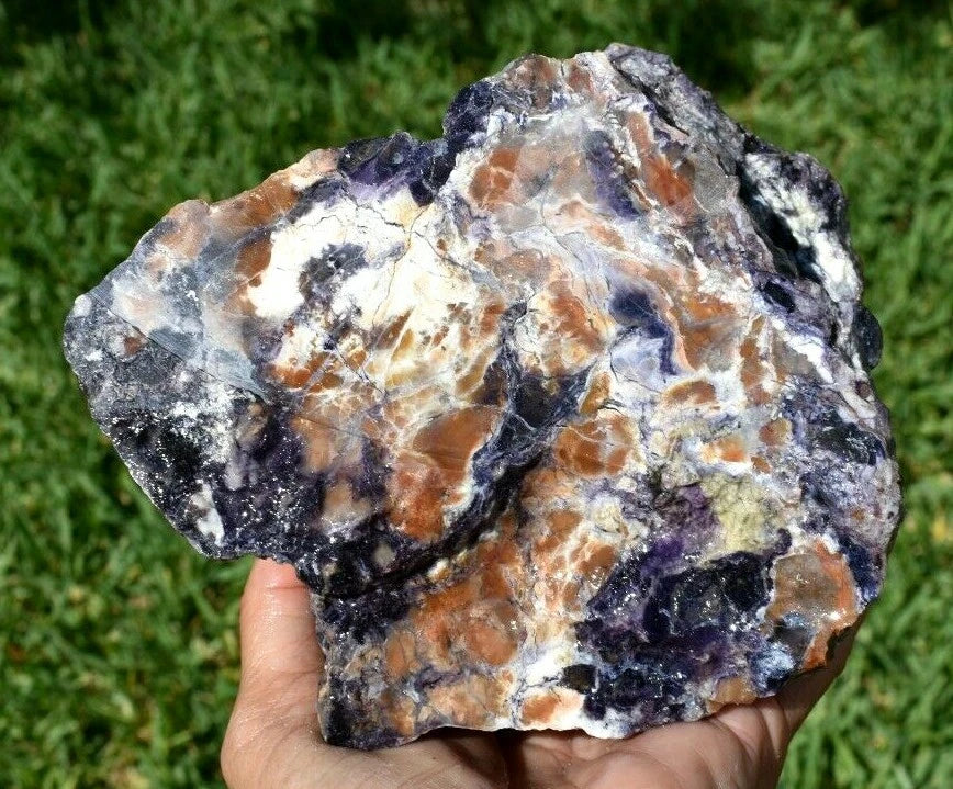 4.39 LB AAA OPALIZED TIFFANY STONE ROUGH, Bertrandite, FLUORITE (R-HCC)
