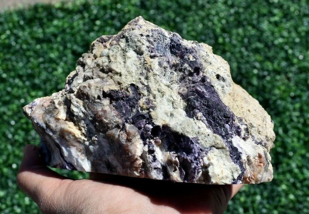 4.18 LB TIFFANY STONE ROUGH, BERTRANDITE, OPALIZED FLUORITE (R-BVC)