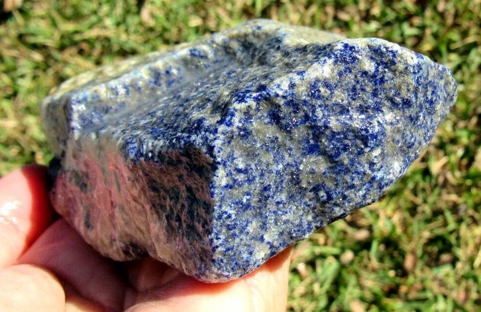 0.80 LB AAA Lapis Lazuli/PyriteGemstones Minerals Specimens Rough (R-EP)