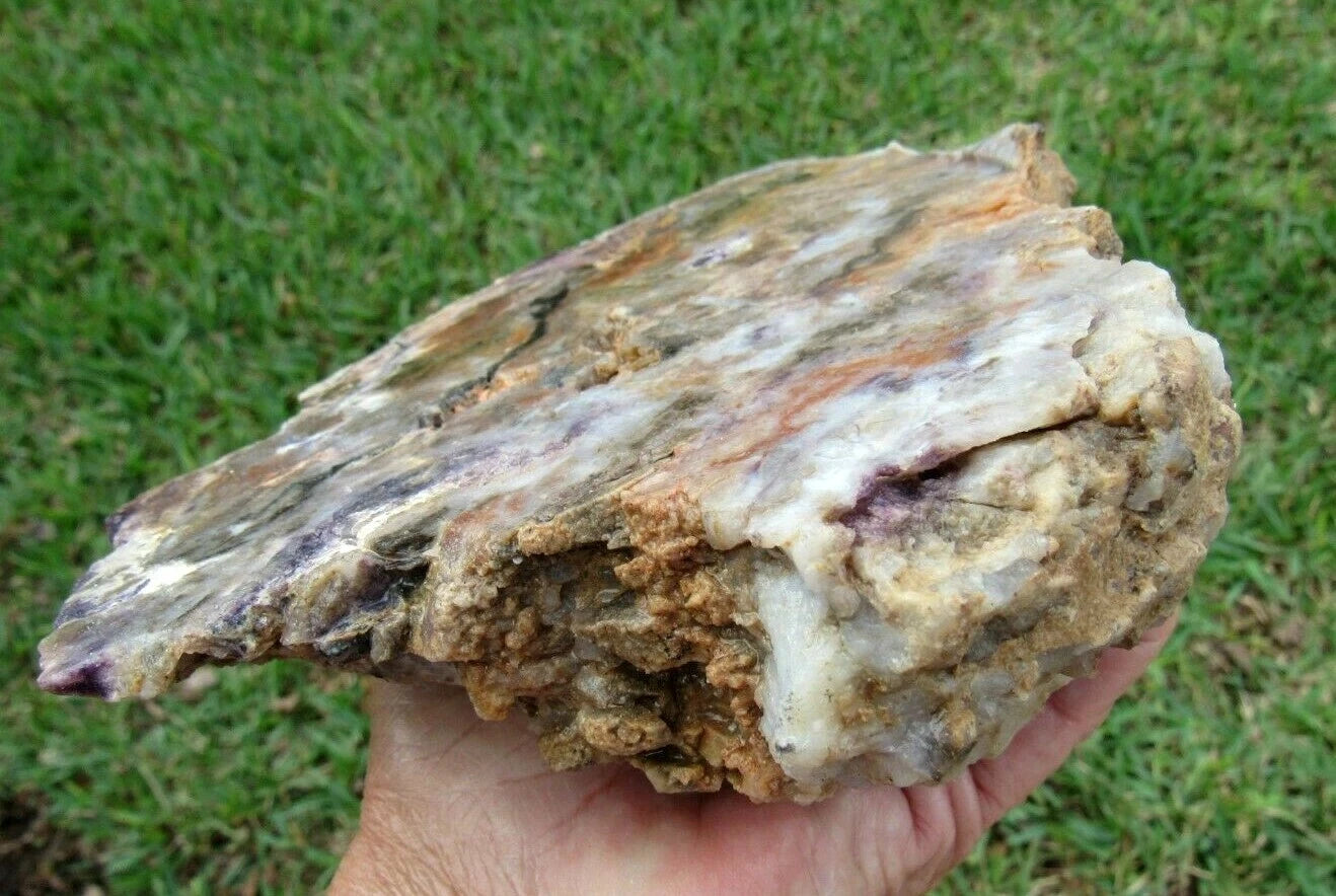 2.87 LB Opalized TIFFANY STONE ROUGH, BERTRANDITE, OPALIZED FLUORITE Utah (R-5R)
