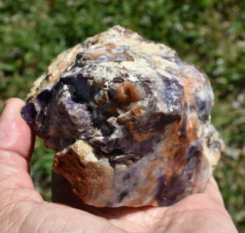 1.22 LB OPALIZED TIFFANY STONE ROUGH, Bertrandite, FLUORITE (DCX)
