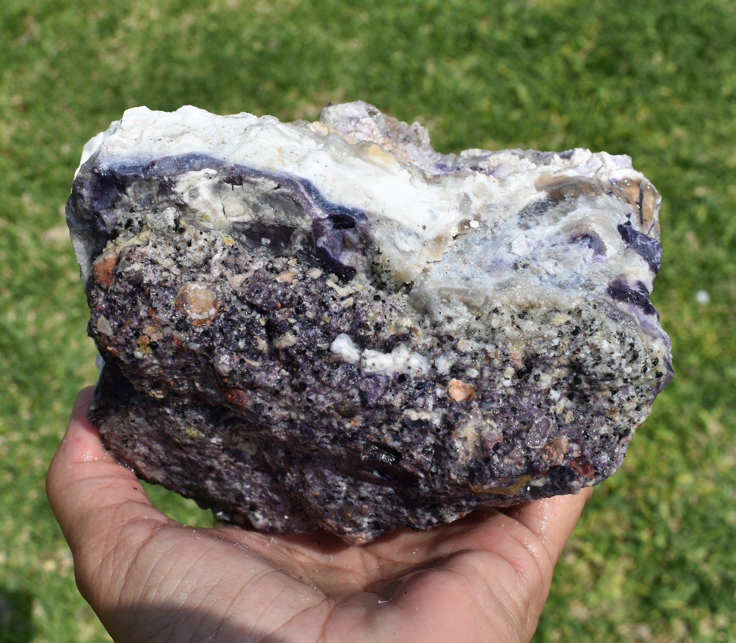 2.64 LB AAA Tiffany Stone (Utah) Rough lapidary Rock (R-FGT)