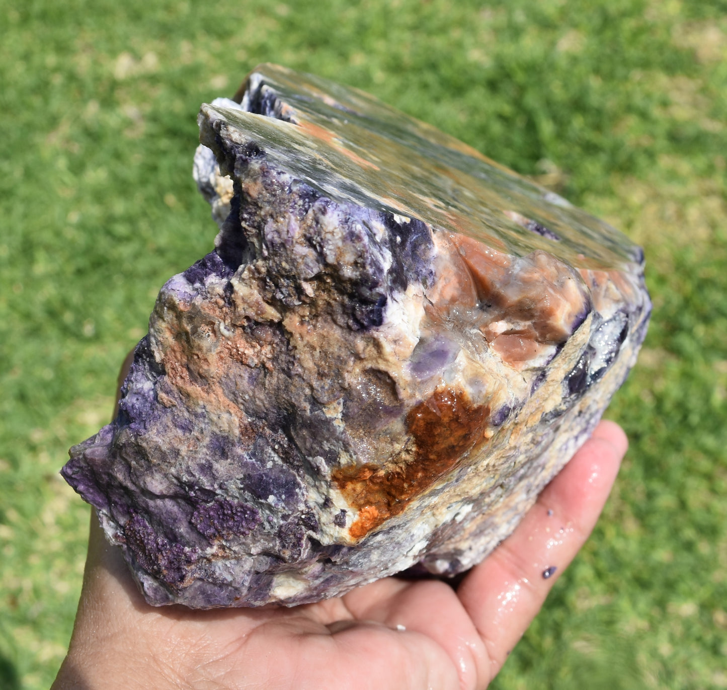 3.48 LB AAA Tiffany Stone (Utah) Rough lapidary Rock (R-TR7)
