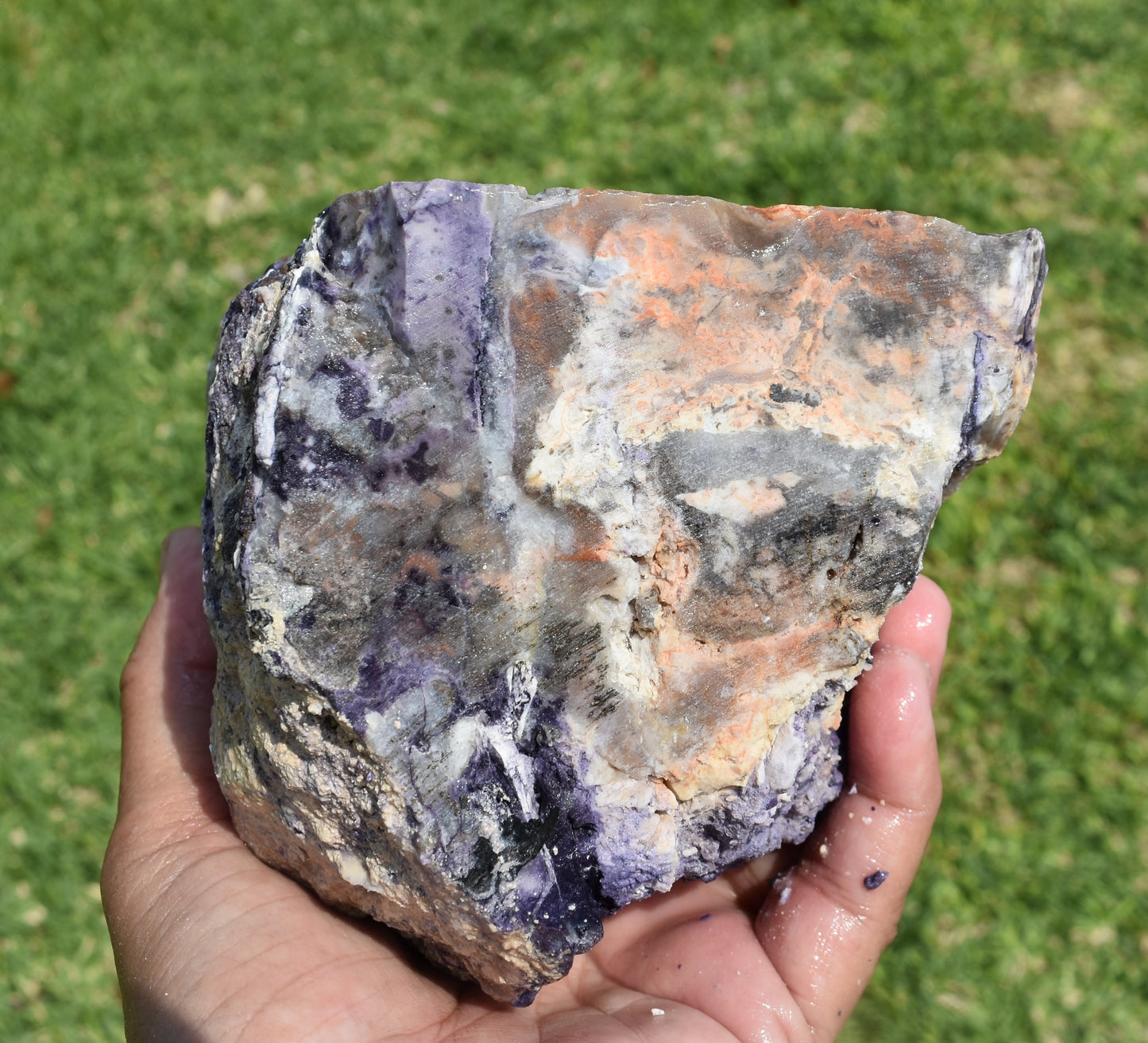 3.48 LB AAA Tiffany Stone (Utah) Rough lapidary Rock (R-TR7)