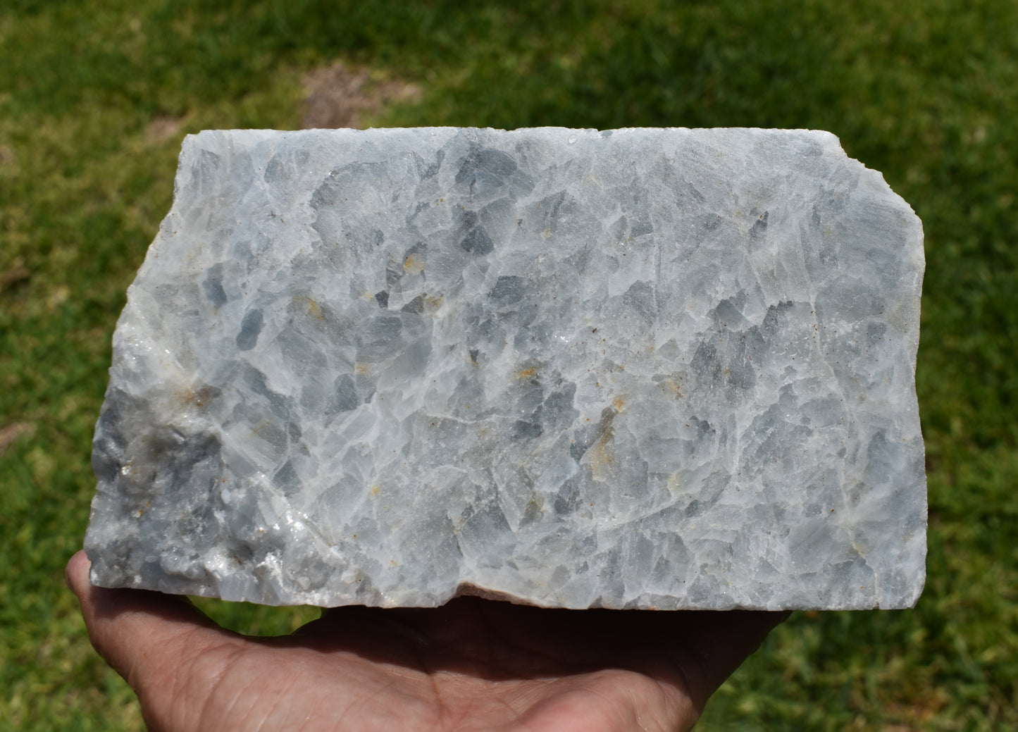 3.52 LB  Blue Calcite Rough specimen (R-FGG)