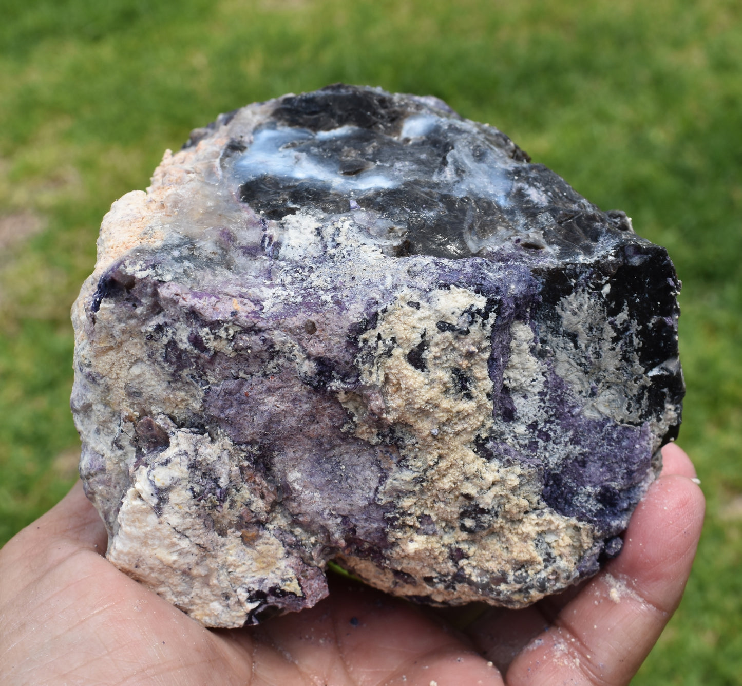2.38 LB OPALIZED TIFFANY STONE ROUGH, Bertrandite, FLUORITE (R-GGV)