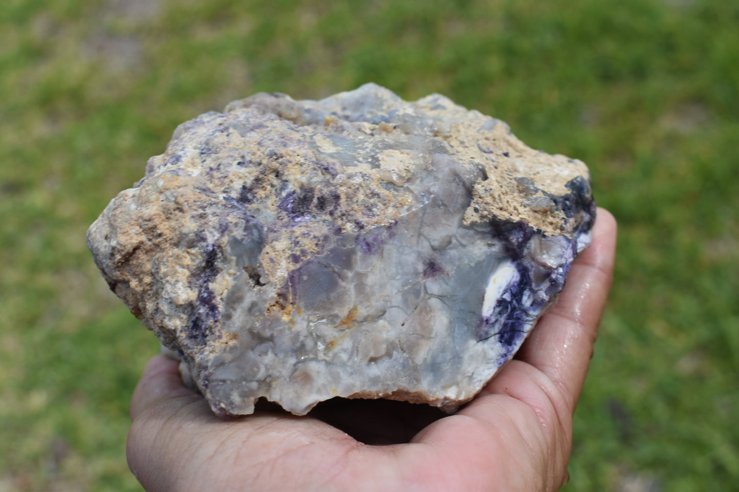 2.44 LB AAA Tiffany Stone (Utah) Rough lapidary Rock (R- VVX)