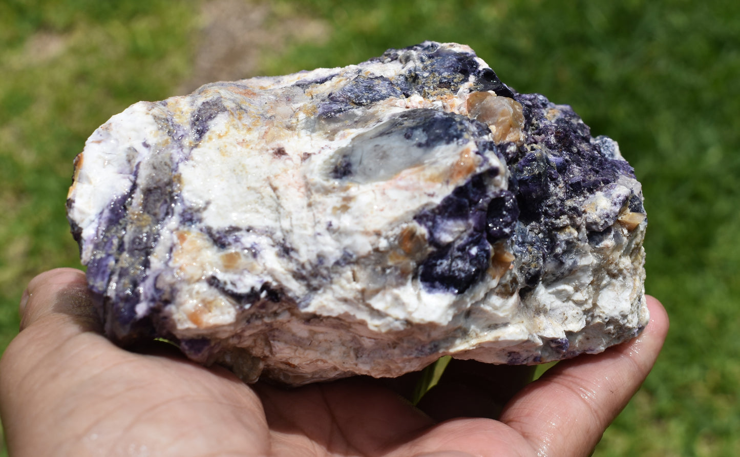 1.42 LB AAA OPALIZED TIFFANY STONE ROUGH, Bertrandite, FLUORITE (R-KLT)