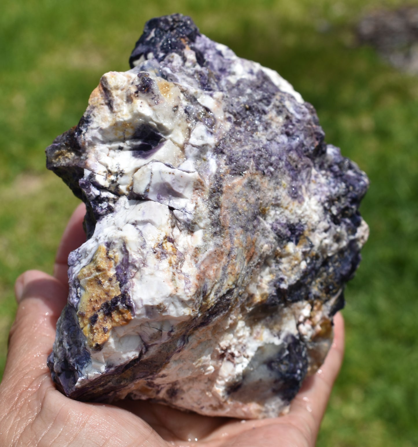 1.42 LB AAA OPALIZED TIFFANY STONE ROUGH, Bertrandite, FLUORITE (R-KLT)