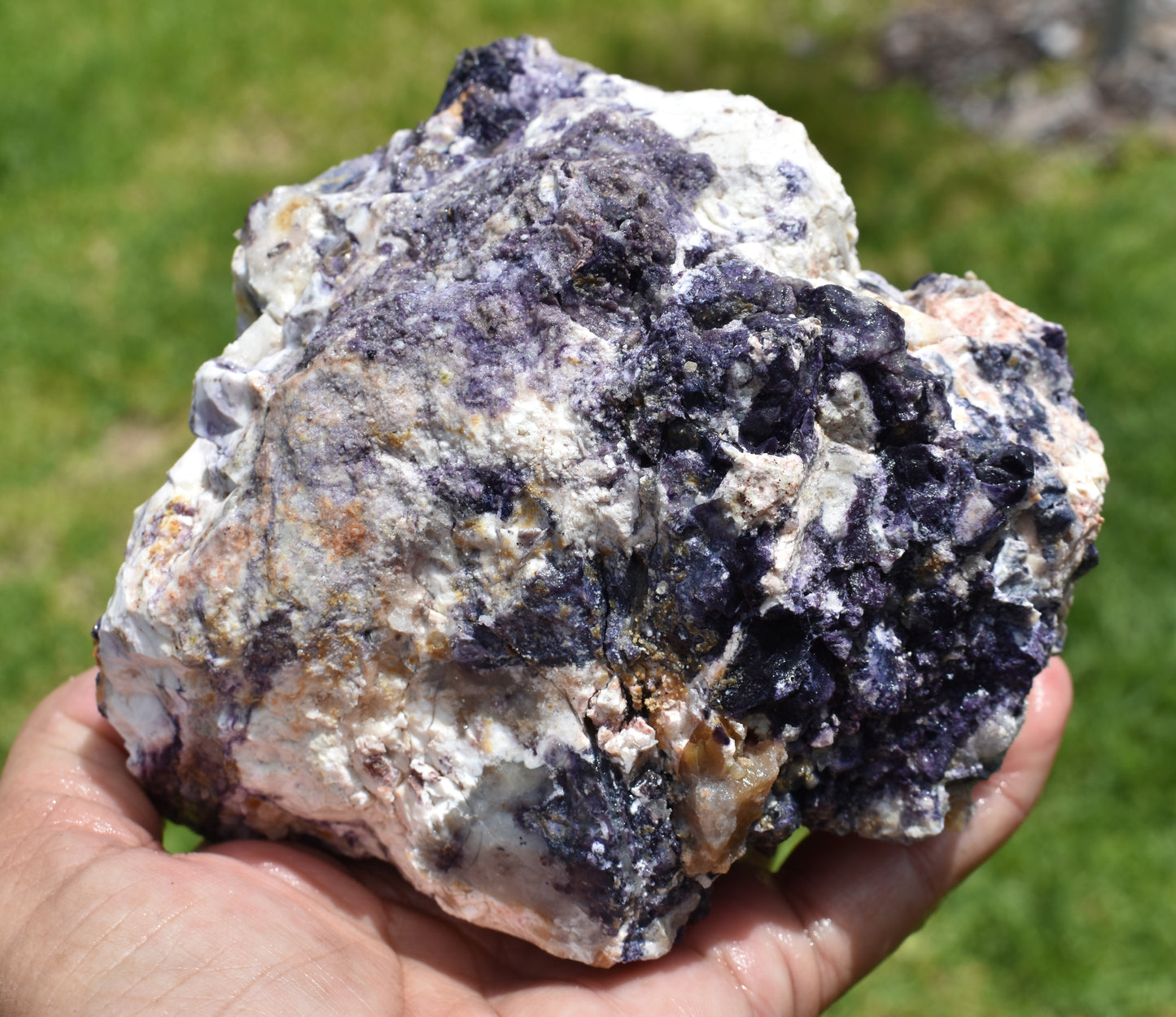 1.42 LB AAA OPALIZED TIFFANY STONE ROUGH, Bertrandite, FLUORITE (R-KLT)