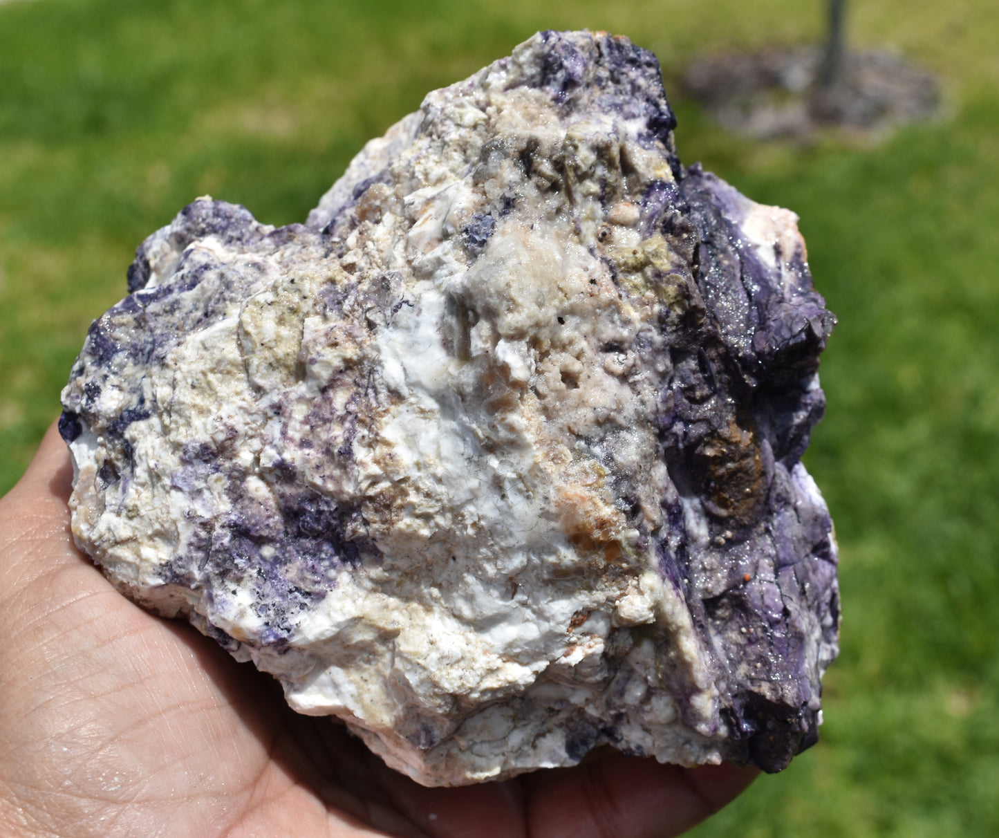 1.42 LB AAA OPALIZED TIFFANY STONE ROUGH, Bertrandite, FLUORITE (R-KLT)