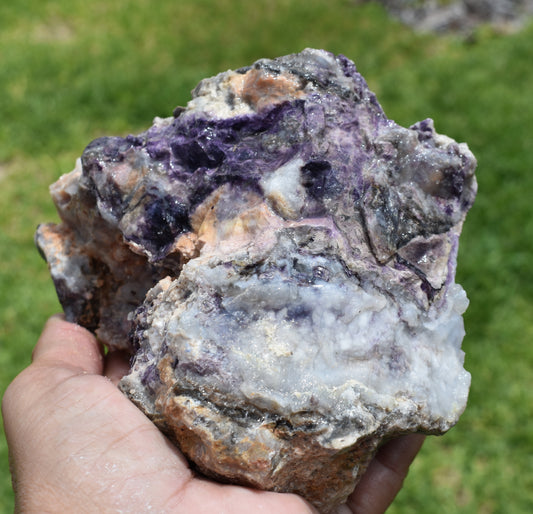 1.98 LB AAA OPALIZED TIFFANY STONE ROUGH, Bertrandite, FLUORITE (R-KXXC)