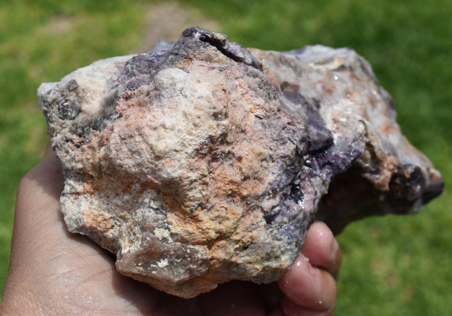 1.98 LB AAA OPALIZED TIFFANY STONE ROUGH, Bertrandite, FLUORITE (R-KXXC)