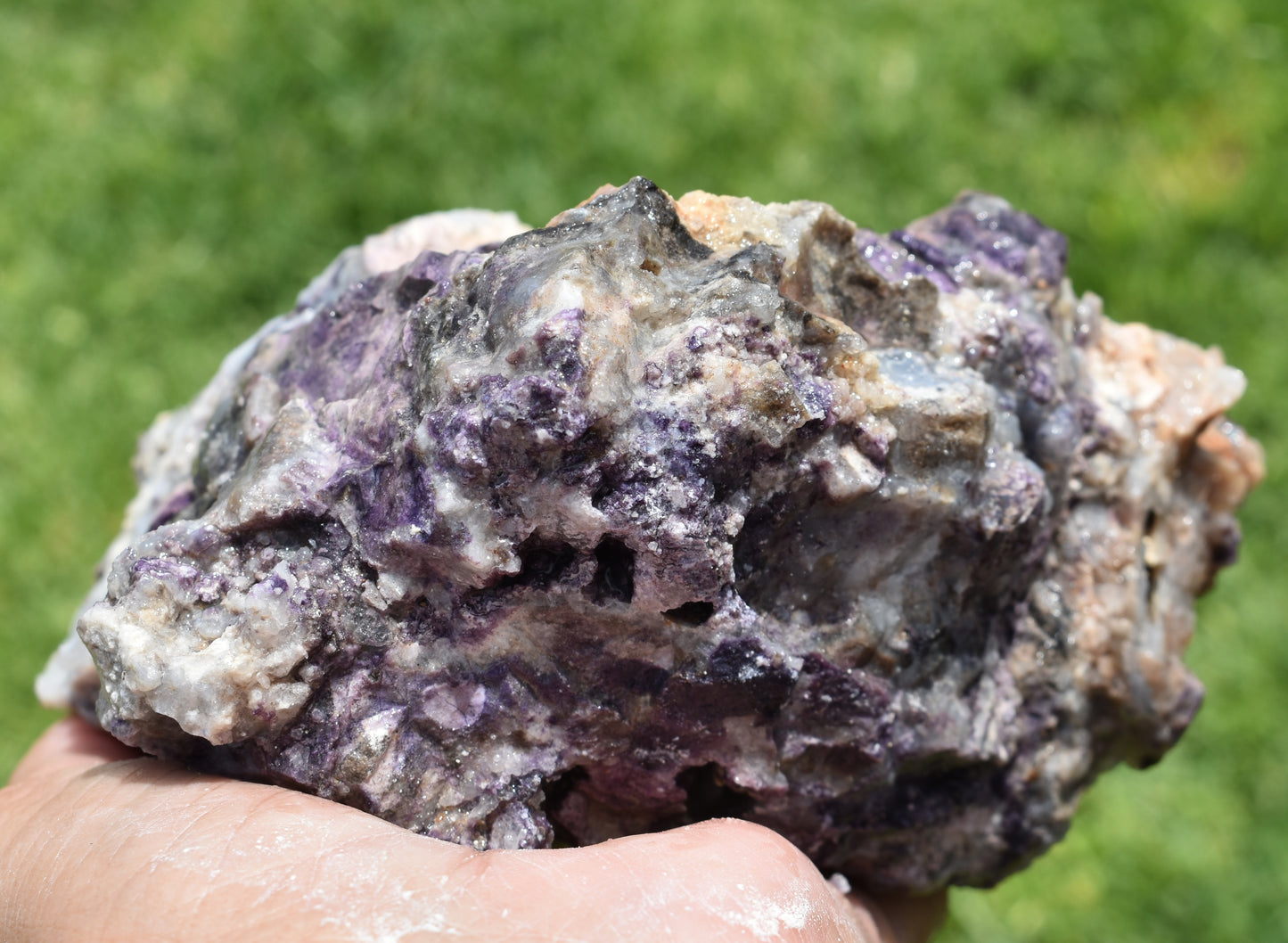 1.98 LB AAA OPALIZED TIFFANY STONE ROUGH, Bertrandite, FLUORITE (R-KXXC)