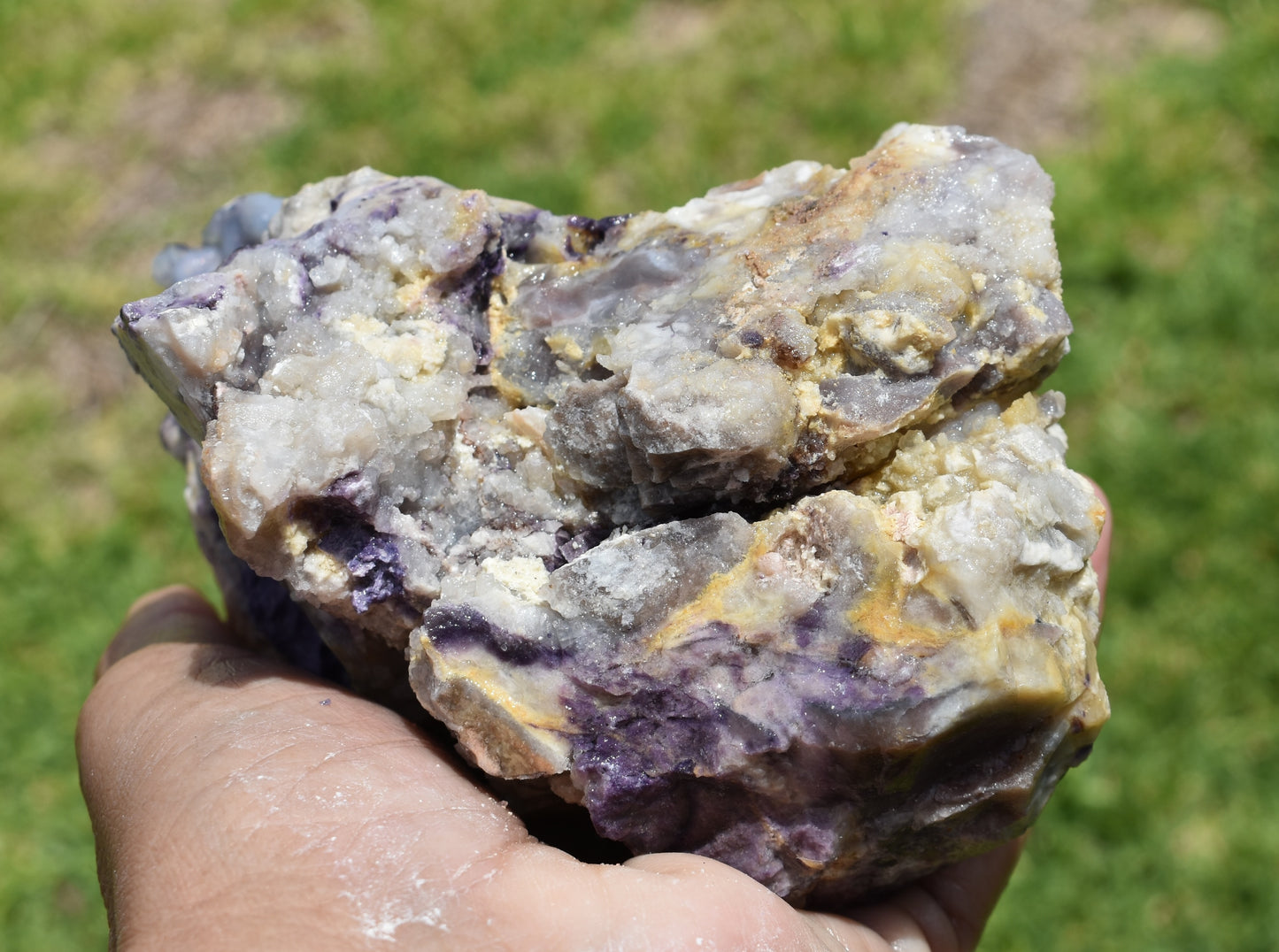 1.86 LB OPALIZED TIFFANY STONE ROUGH, Bertrandite, FLUORITE (R-GTRQ)