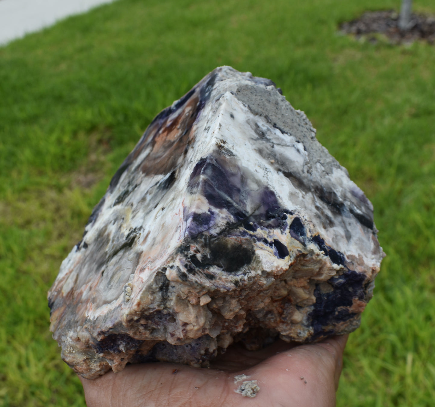 3.48 LB  Tiffany Stone (Utah) Rough lapidary Rock (R- DSX)