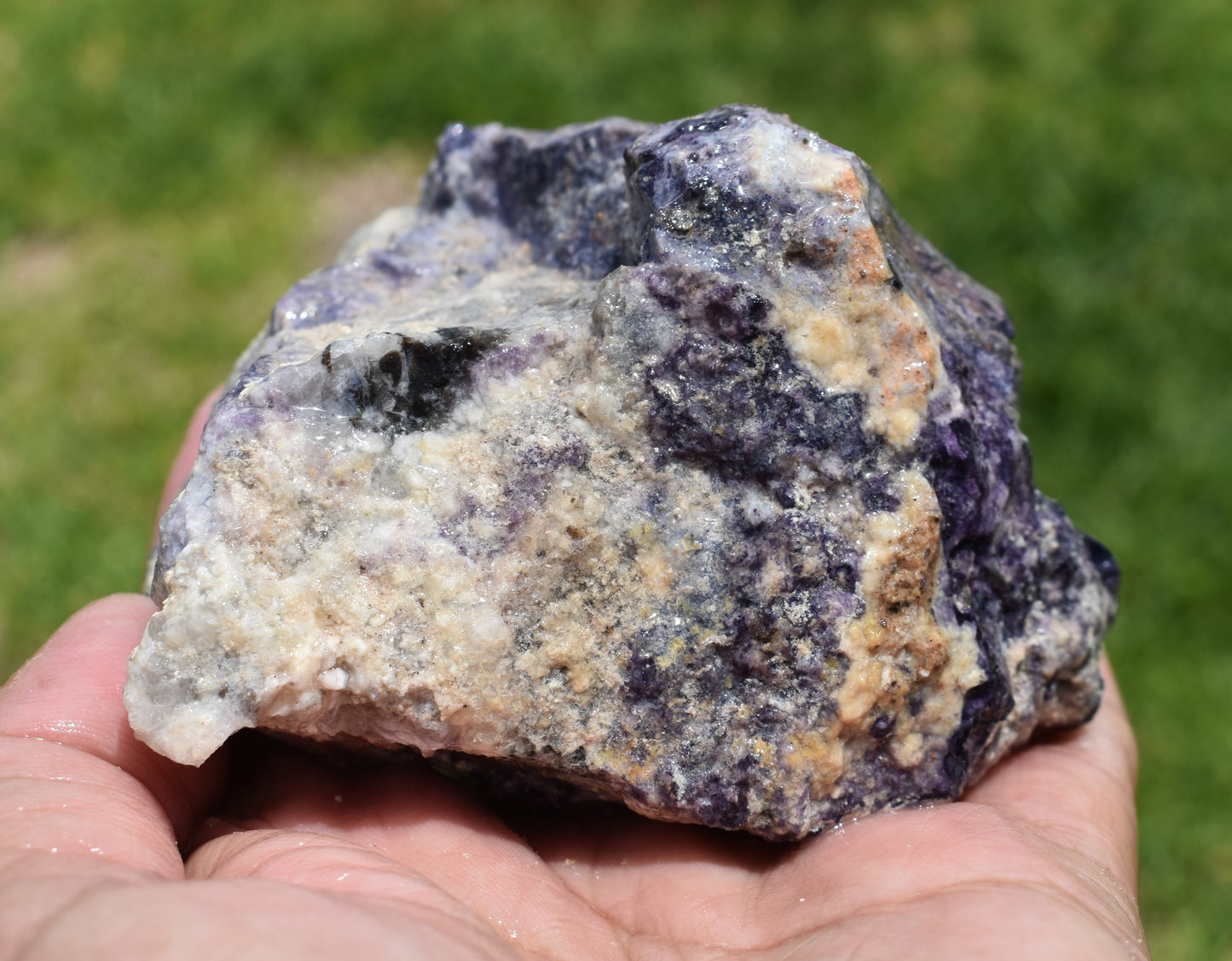 0.82 LB AAA OPALIZED TIFFANY STONE ROUGH, Bertrandite, FLUORITE (R-HBN)
