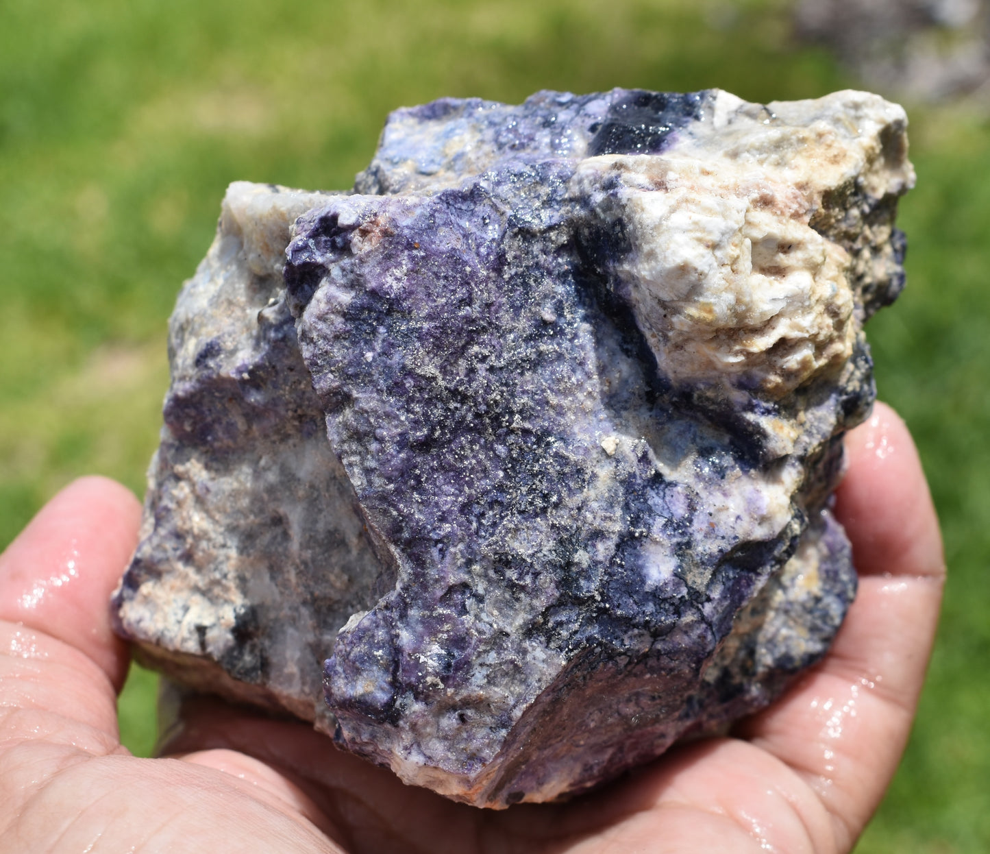 0.82 LB AAA OPALIZED TIFFANY STONE ROUGH, Bertrandite, FLUORITE (R-HBN)