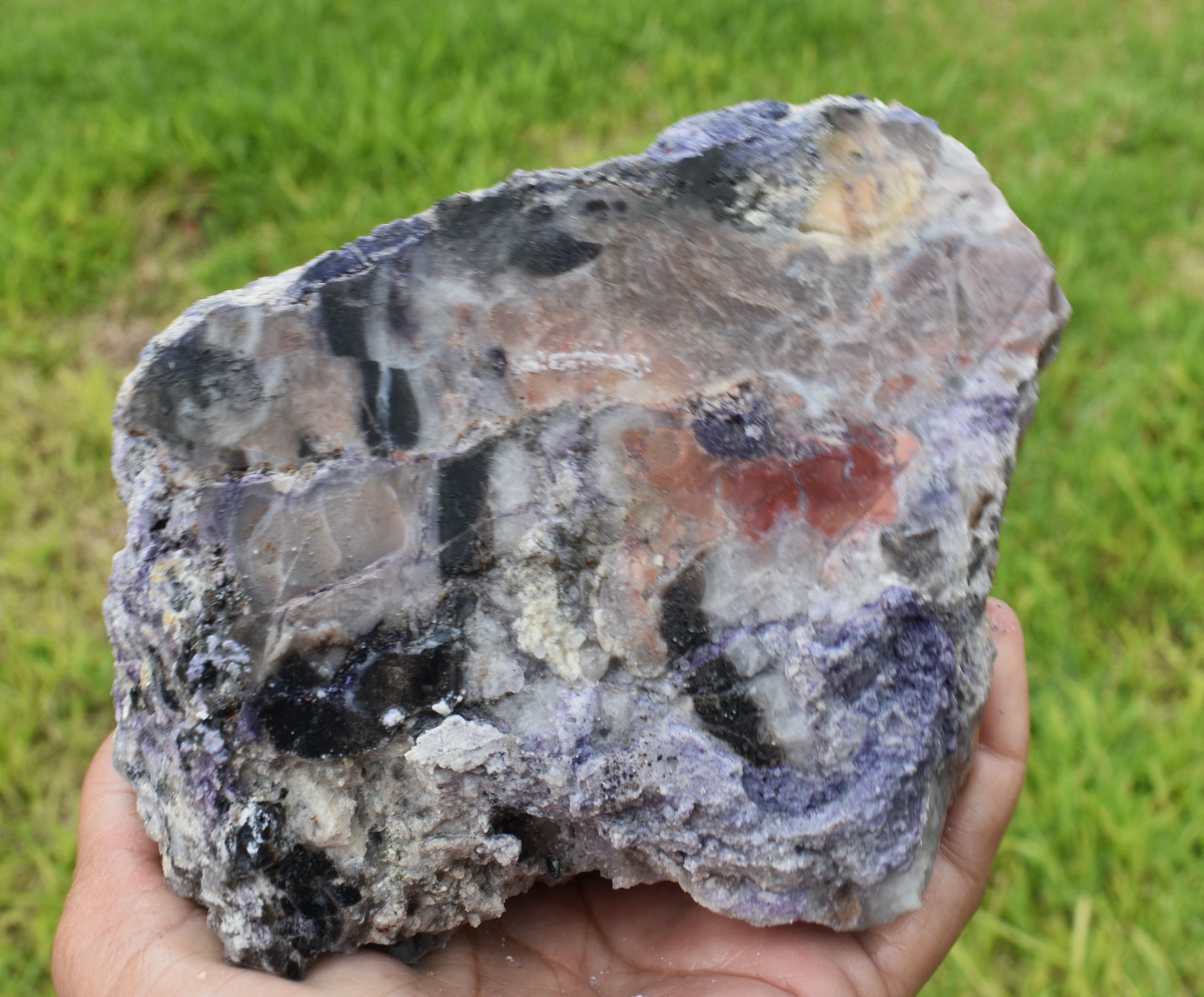 2.92 LB OPALIZED TIFFANY STONE ROUGH, Bertrandite, FLUORITE (R-URQ)