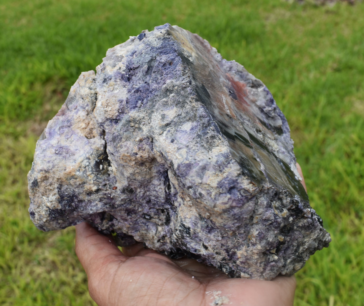 2.92 LB OPALIZED TIFFANY STONE ROUGH, Bertrandite, FLUORITE (R-URQ)