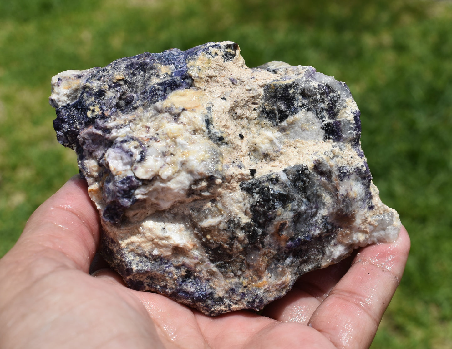 0.82 LB AAA OPALIZED TIFFANY STONE ROUGH, Bertrandite, FLUORITE (R-HBN)