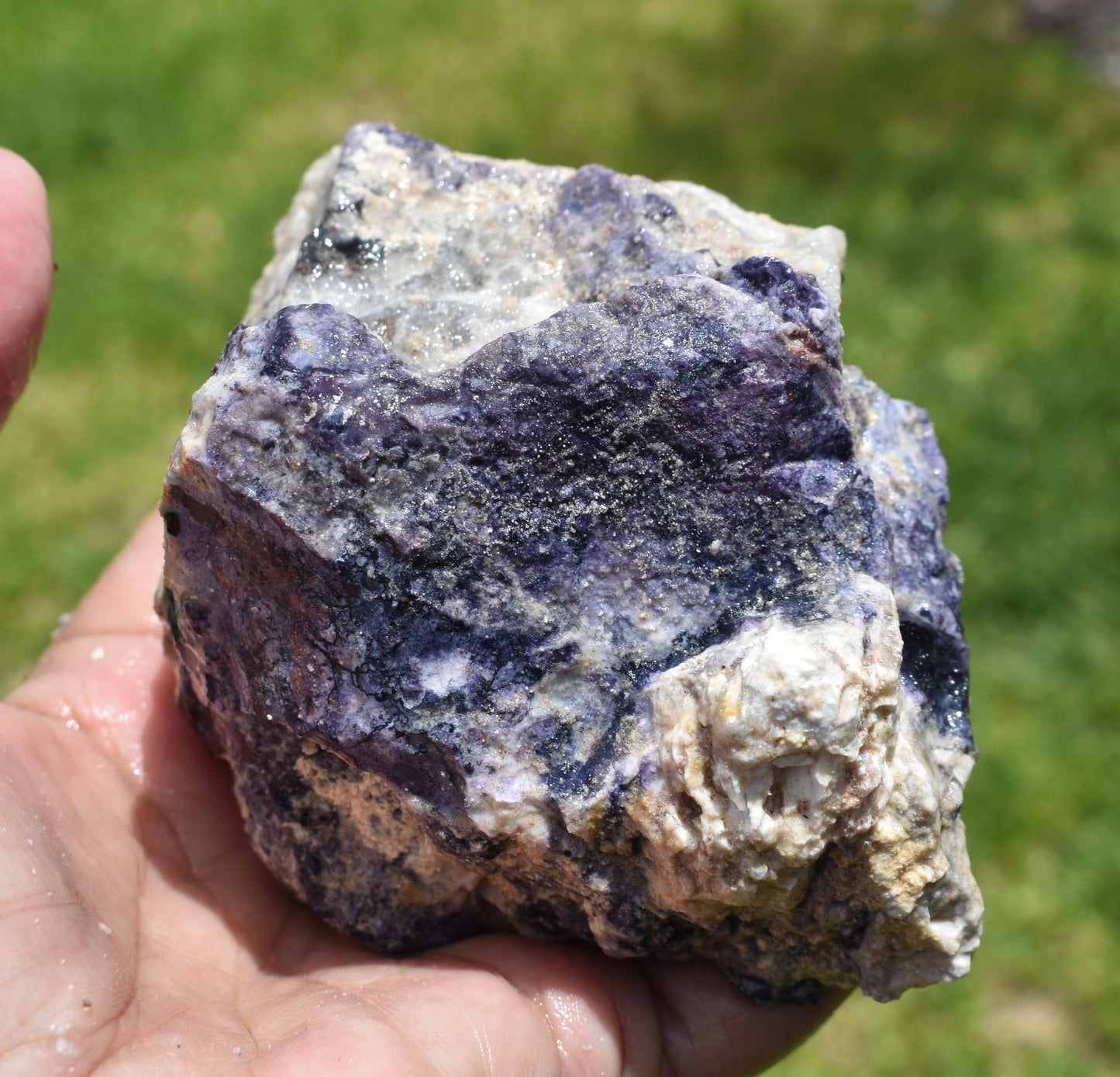 0.82 LB AAA OPALIZED TIFFANY STONE ROUGH, Bertrandite, FLUORITE (R-HBN)